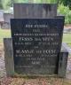 Frans ten Veen (1904–1955) en Klaasje ter Horst met dochtertje Akke ten Veen (1945-1948)